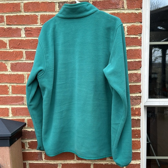 Columbia Fleece Men’s Large Green Jacket. - Picture 7 of 7